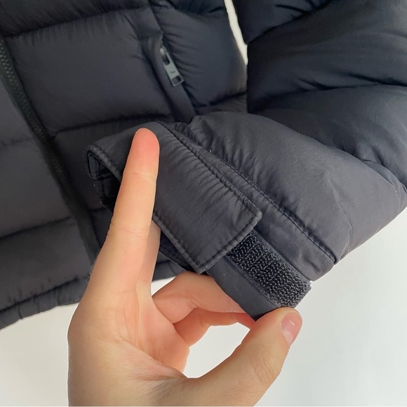 Tna Kanaka Black Puffer Jacket Hooded Zip Up Winter Coat Goose Down Feather S - Picture 6 of 11